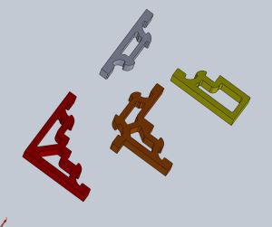 Stroj na výrobu blokovacích bloků